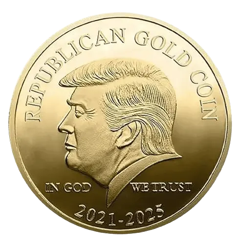republican gold coin